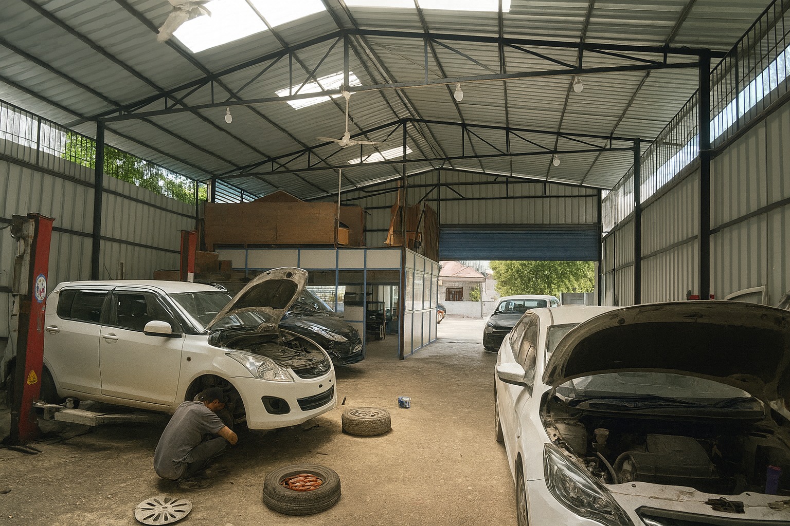 Wheel alignment and service